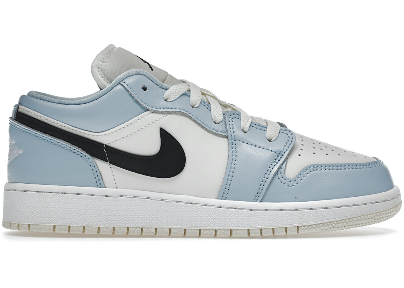 Jordan 1 Low Ice Blue Black (GS)