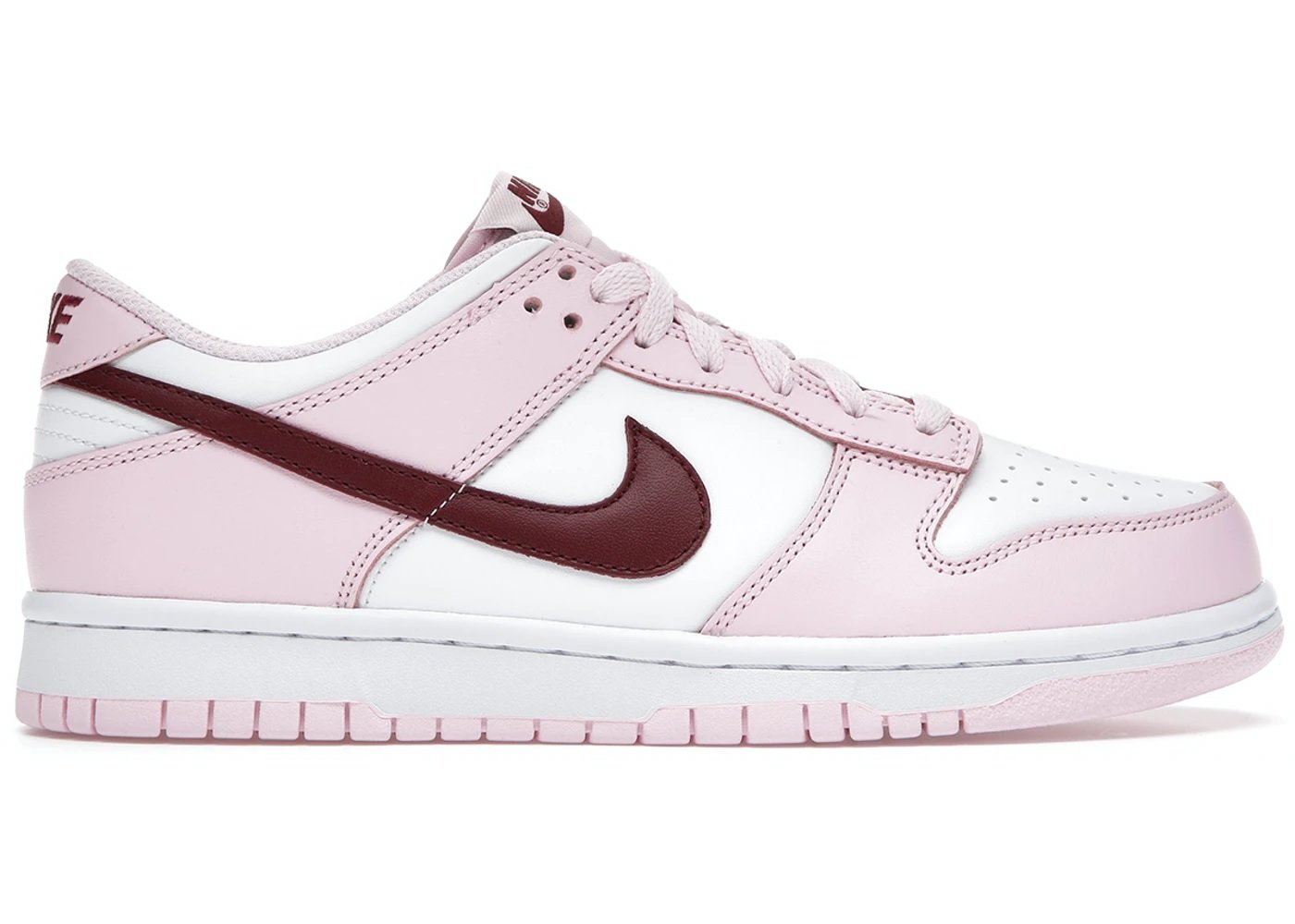 Nike Dunk Low Pink Foam Red White (GS)