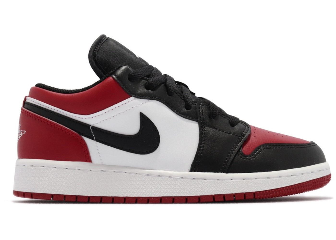 Jordan 1 Low Bred Toe (GS)