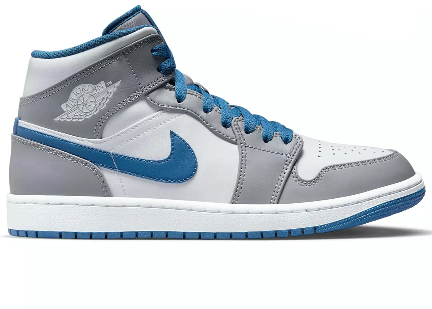 Jordan 1 Mid True Blue