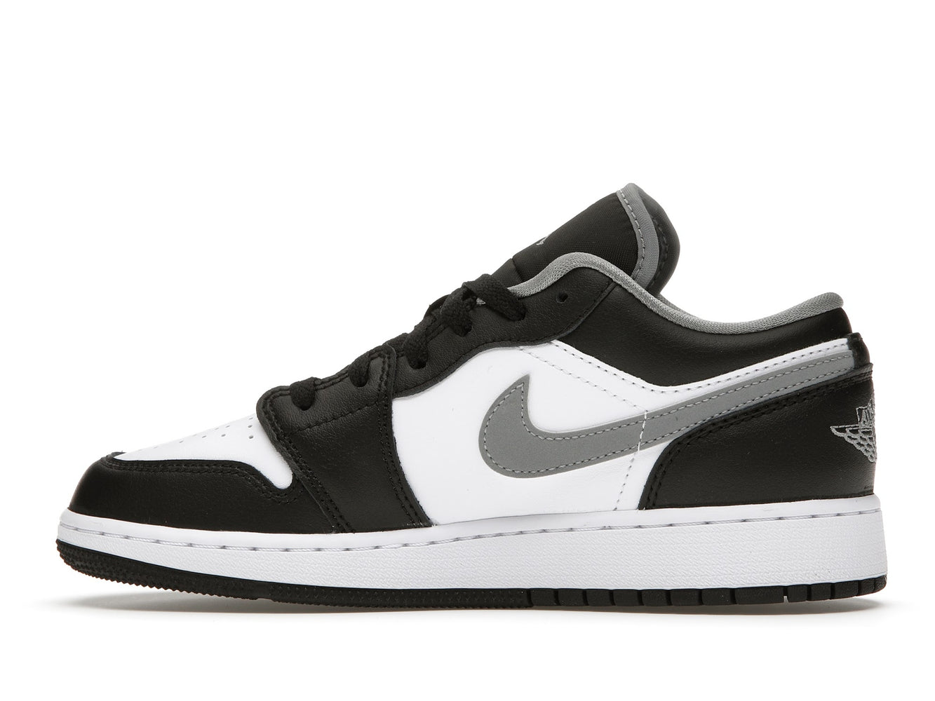 Jordan 1 Low Black White Grey (GS)